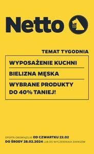 Gazetka promocyjna NETTO, ważna od 22.02.2024 do 28.02.2024.